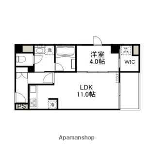 ファーストレーベン芳斉【501号室】の間取り