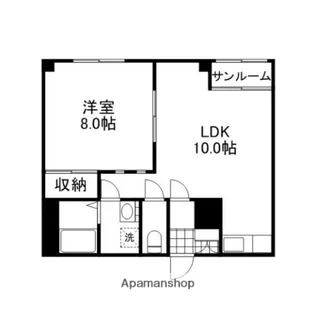 ファーストレジデンス【301号室】の間取り
