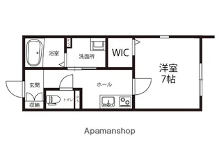ART ROOM(アートルーム)【305号室】の間取り