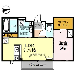サザンキューブ【3階】の間取り