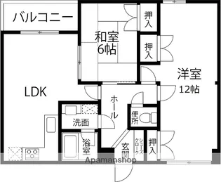 GRAND SUNPIA【204号室】の間取り