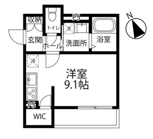 GRAND LILY(グランリリー)【301号室】の間取り