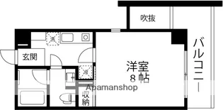 ファースト・レーベン本町【503号室】の間取り