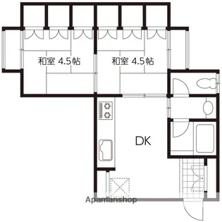 グランバリュー金沢下本多町【101号室】の間取り