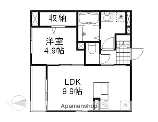 REVEUR.−レヴール−【201号室】の間取り