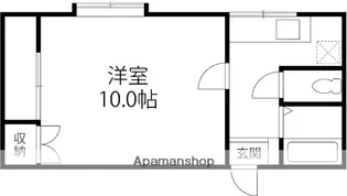 石川県金沢市中村町【マンション】の間取り