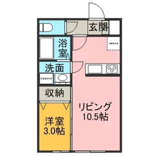 アダージオ【1階】の間取り