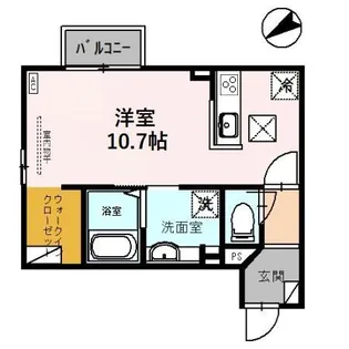 エターナル.R 2【1階】の間取り