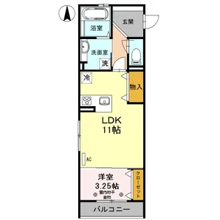 KANONカノン【2階】の間取り