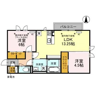 フォレスタⅡ【3階】の間取り