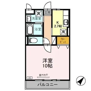 MBレジデンス【2階】の間取り