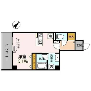 グランデ西金沢駅前【3階】の間取り