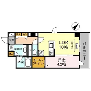 グランデ西金沢駅前【3階】の間取り