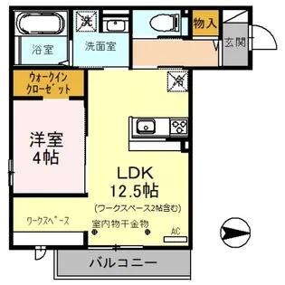 リベルタ【3階】の間取り