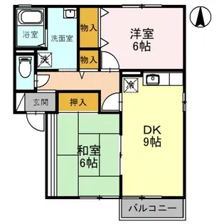 メゾンHIRO【1階】の間取り