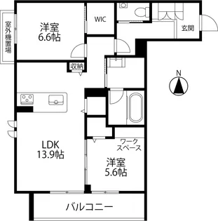リノア泉が丘【2階】の間取り