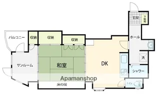 メゾン越村【202号室】の間取り