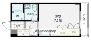 マリュンヌ金沢【103号室】の間取り