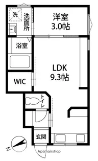 ヴィラ・セレーノ光が丘【103号室】の間取り