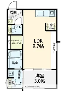 LINK【201号室】の間取り