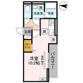 向日葵【1階】の間取り