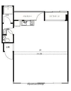 IDEAL SOUTH【305号室】の間取り