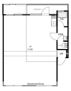 CONTENTO NORTH【104号室】の間取り