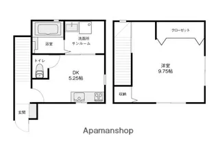 カレンビュー【102号室】の間取り