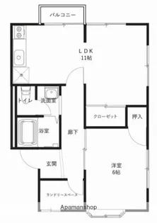 チェリーコート【207号室】の間取り