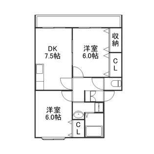 フルハウス【103号室】の間取り