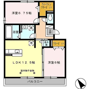 アバンティ【2階】の間取り