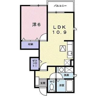 KARIBU【1階】の間取り