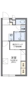 レオパレスサンハイム福久【102号室】の間取り