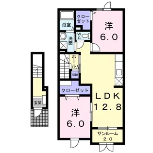 ベスト【2階】の間取り