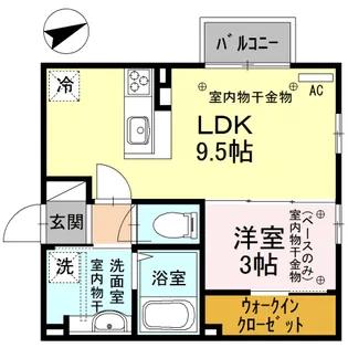 エミング小松【2階】の間取り