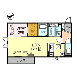 GRANDIOR(グランディオール)【1階】の間取り