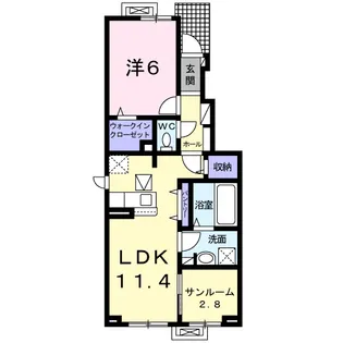 グレース・ソフィアⅡ【103号室】の間取り