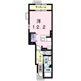 スイート【1階】の間取り