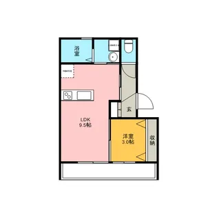 プリメーラ109【2階】の間取り