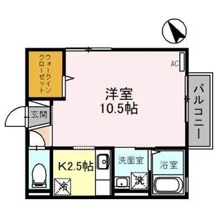 リビングタウン小松弐番館 C棟【2階】の間取り