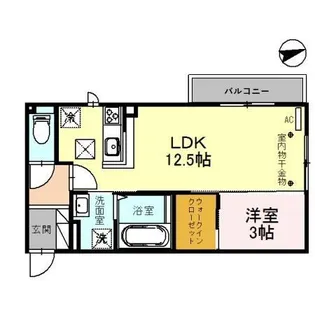 セリリアⅠ【1階】の間取り