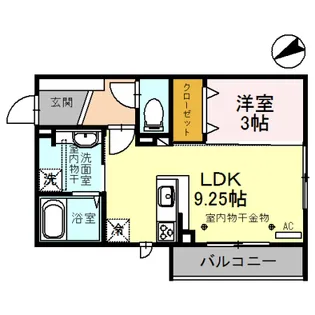 STARTSスターツ【2階】の間取り