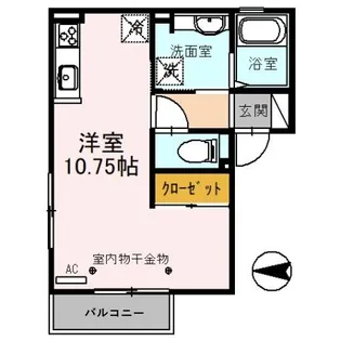 スターツIII【2階】の間取り