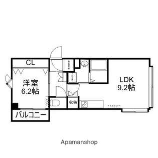 【T】グリーンハイツ【203号室】の間取り
