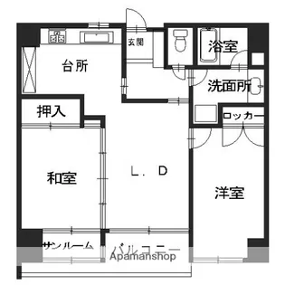 プラバ26【802号室】の間取り