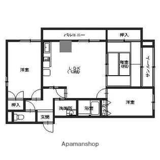 プラバ26【401号室】の間取り