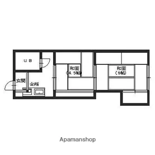 栄ハイツ【105号室】の間取り