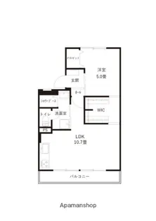 セジュールひかり【202号室】の間取り