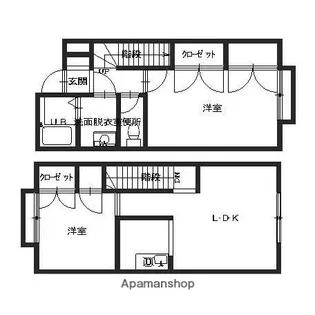 PATIO88【6号室】の間取り