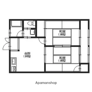 リージェントヨシモト【101号室】の間取り